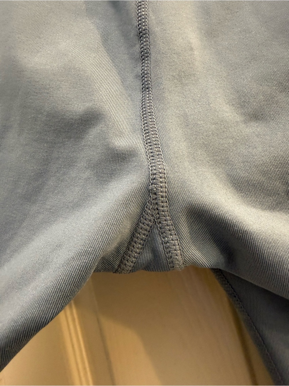 NWOT BALEAF Size XL High-Rise Fleece Lined Leggings w/ Side Pockets Light Blue - Picture 8 of 11
